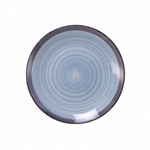Тарелка десертная MOOD дымчато-голубой 19см
