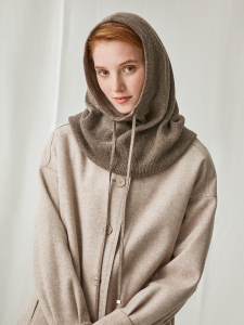 Снуд-капюшон на основе шерсти и кашемира
