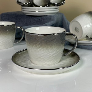 122-114 Чайный набор 12пр. 270мл  TORONTO GREY в под.уп.(х6)Фарфор