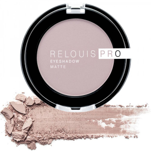 Тени для век PRO EYESHADOW MATTE Relouis розовый 14 mauve матовые