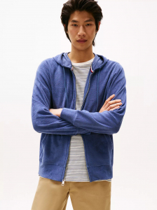 Terry Toweling Zip Hoodie