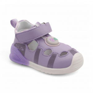 Сандалии 1610-6D фиолетовые