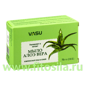 Мыло Алое Вера (Vasu  Aloe Vera) 75 гр Trichup