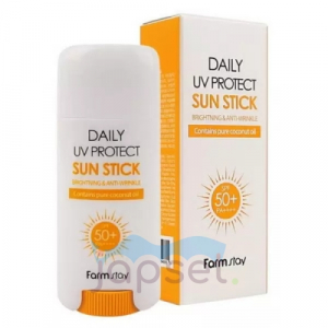 FarmStay Солнцезащитный стик SPF50 PA++++, 16 гр