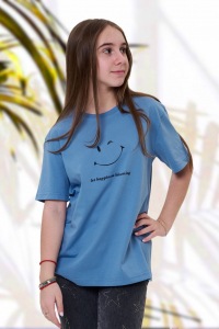 футболка для девочки Д 0124-07 -50%