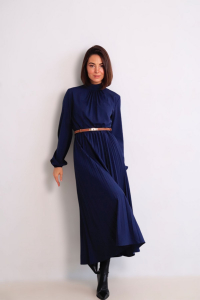 16002 Платье синее (остаток: 42)