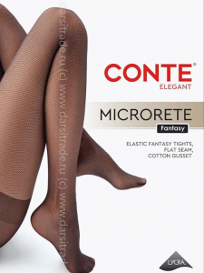 Колготки женские Fantasy Microrete Conte Дроп