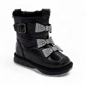 Детские дутики зимние В8883а черн