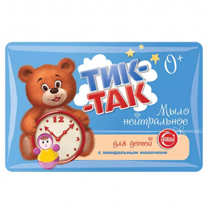 Мыло туалетное твердое детское 