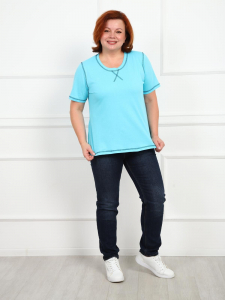 Баркарола - футболка голубой