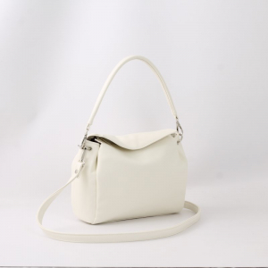 Сумка 721 гладкий белый АКЦИЯ