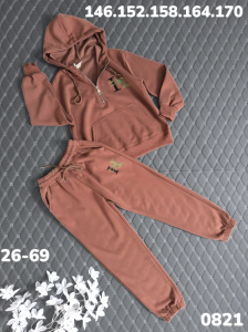 Костюм 0821 коричневый