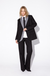 PiRS 5482 черный_с_серым, Брючный костюм