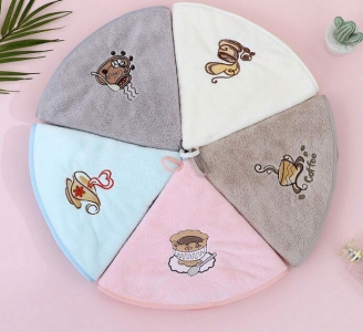 Полотенце круглое из микрофибры 