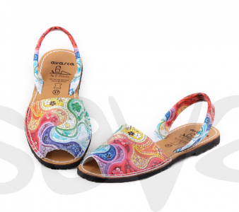 Avarca menorquina, SANDALIA SENORA PIEL