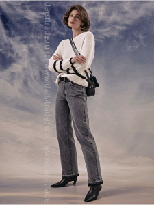 Брюки джинсовые женские Con-681 Elegant Conte Дроп