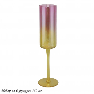 583-026 Набор из 6 фужеров 180 мл в под.уп.(х4)Стекло