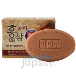 Мыло для тела отшелушевающее, с женьшенем, 100 гр