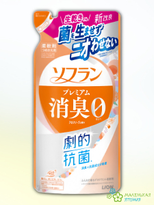 SOFLAN Кондиционер для белья Premium Deodorizer 204 аромат цветочного мыла 380 мл