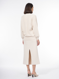 Джемпер оверсайз из хлопковой итальянской пряжи