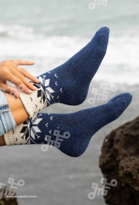 Носки из монгольской шерсти         (арт. 01155)