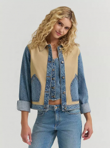 Women's Mixed Media Jacket