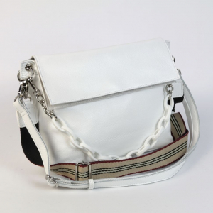 Женская кожаная сумка 86036 Вайт