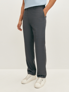 Брюки костюмные в клетку