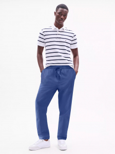 Pull-On Relaxed Twill Pant