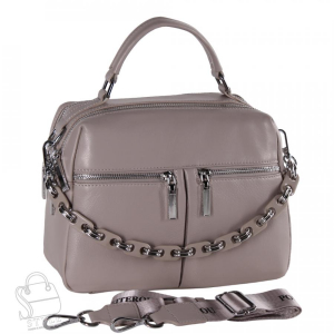 Сумка женская кожаная 947-1TH apricot Polina&Eiterou в Новосибирске