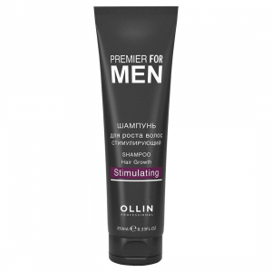 Ollin Шампунь мужской стимулирующий рост волос / Premier For Men, 250 мл