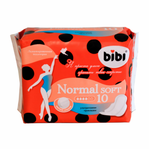 Прокладки "BIBI" Normal Soft,  4 капли, 10 шт.