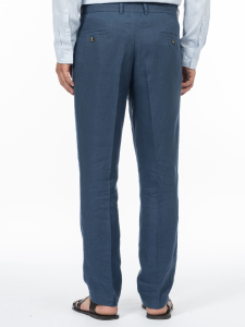 Прямые брюки regular изо льна