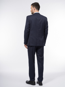 Костюмный пиджак в виндзорскую клетку силуэта slim