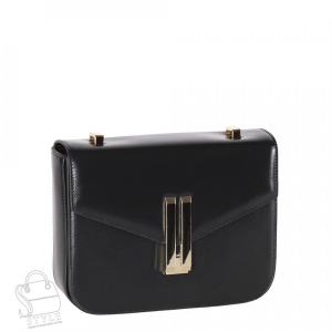 Сумка женская кожаная 1271-1TH black Polina&Eiterou  в Новосибирске