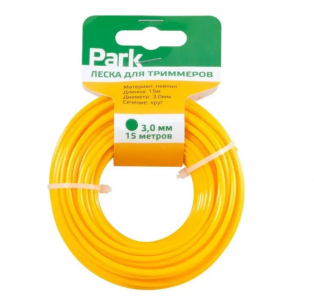 Леска д/триммера КРУГ 3мм 15м