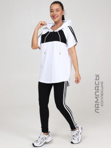 Планка - футболка белый