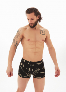 Трусы боксеры HT502 Белый, Красный, Черный