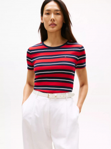 Stripe Crewneck T-Shirt