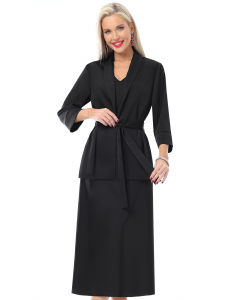 Костюм Тренд на роскошь, блэк