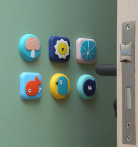 Стоппер для дверей (ограничитель) 1 шт. МИКС