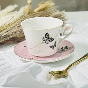 133-096 Кофейный набор 12пр.100 мл Butterfly в под.уп.(х12)Фарфор