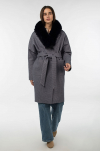 02-3062 Пальто женское утепленное (пояс)