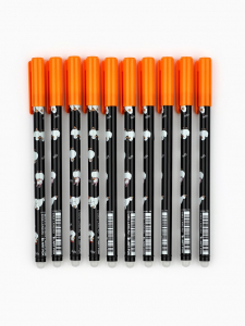 Ручка пиши-стирай с колпачком «Гуси», синяя паста, гелевая 0.5 мм