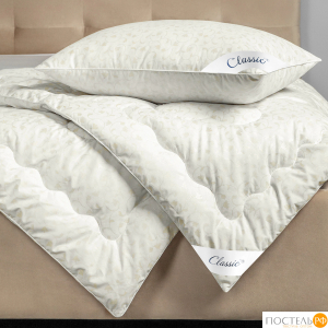 Classic by T СИНТИ Одеяло 140х205, 1 пр., см.хл/пух/микроволокно
