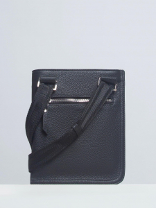 Мужская кожаная сумка Richet 1604LN 985 Черный