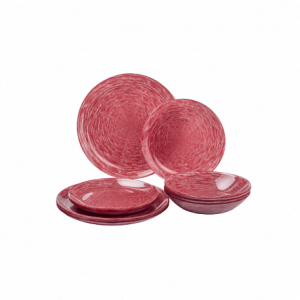 Набор столовый BRUSHMANIA TERRACOTTA 12пр