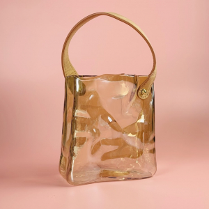 200-142 Декоративная ваза для цветов 17см в под.уп.(х12)Стекло