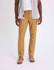5 POCKET SLIM STRIAGHT TWILL PANTS