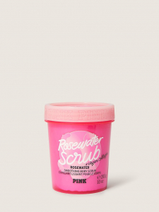 Rosewater Body Scrub Smoothing Body Scrub with Vegan Collagen and Sugar Crystals